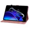 Чехол для Realme Pad X с тиснением в виде цветка лилии, кожаный, ударопрочный, с держателем для карт