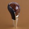 DWCX Wood Texture PU Gear Shift Knob Head Fit For Lexus ES300 ES330 Toyota Camry Tundra Highlander Land