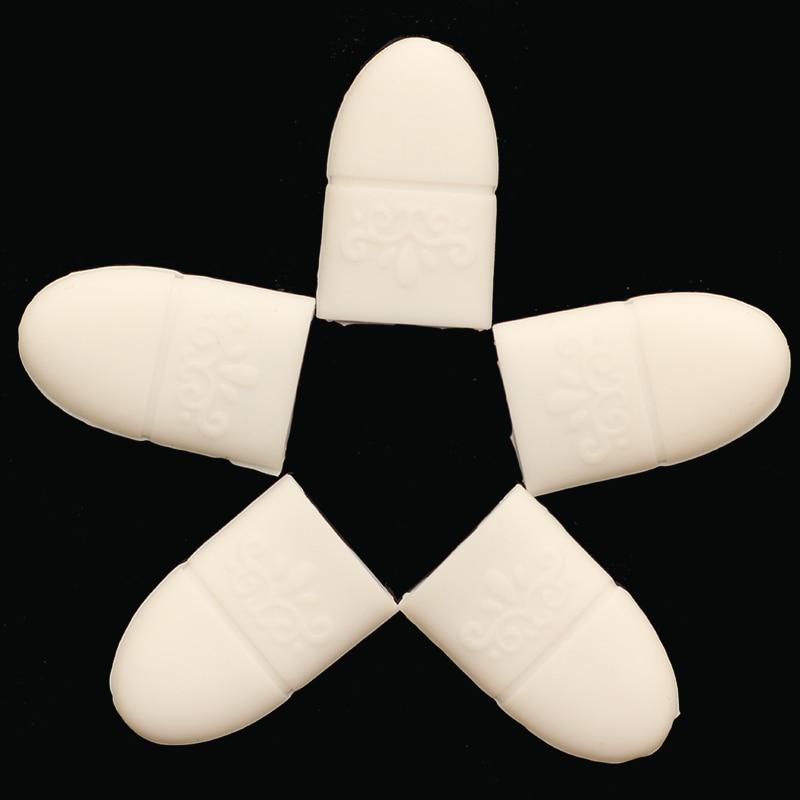 5 шт., силиконовая пластиковая пленка для снятия УФ-гель-лака, крышка для маникюра, чистый лак, инструмент для дизайна ногтей