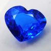 Natural Blue Tanzanite Heart Cut 7.95 Ct   Loose Gemstone For Jewelry