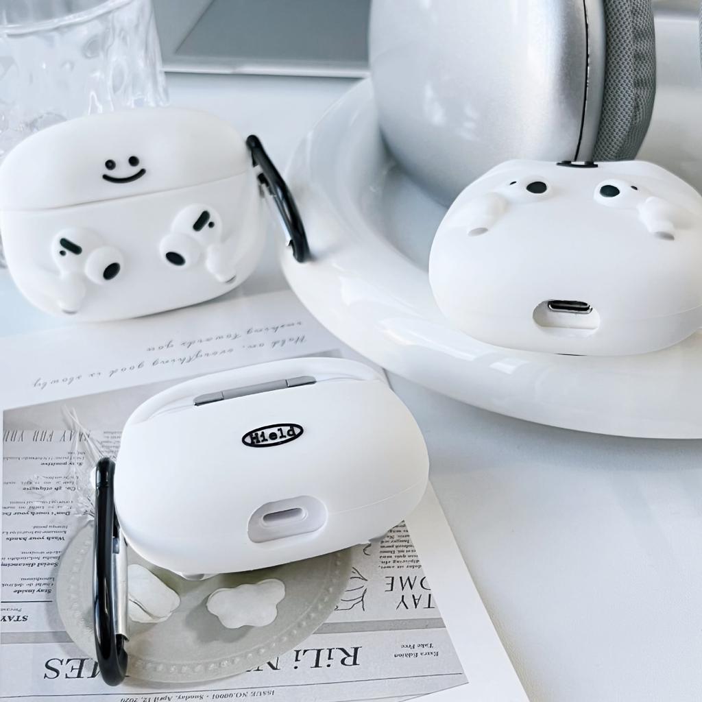 Cartoon expression hand earphone cover AirPods pro bluetooth earphone cover 1/1/1 generation silicone soft application
