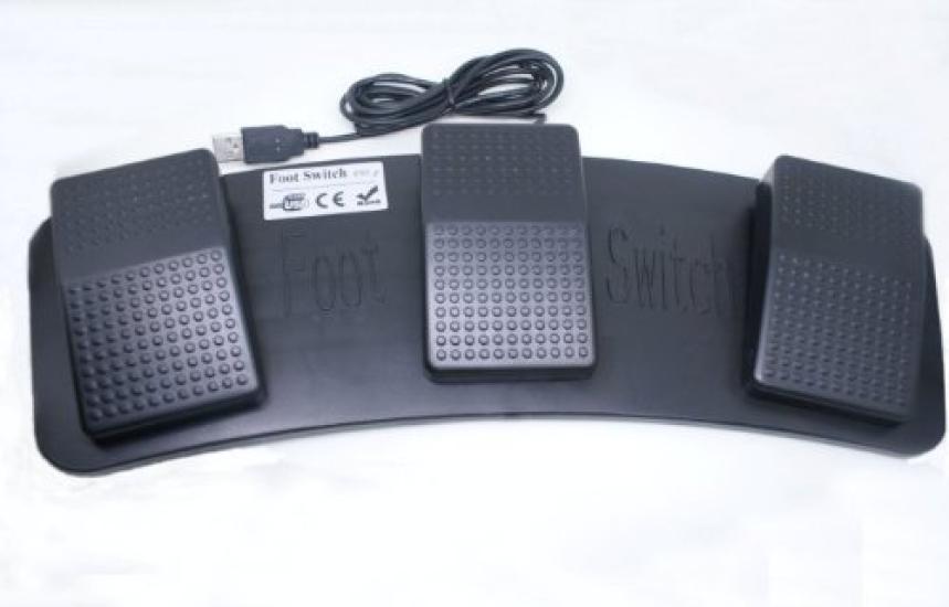 Повысьте эффективность работы на ПК с помощью этой тройной педали быстрого доступа, которая позволяет легко выполнять резку одним нажатием ноги.