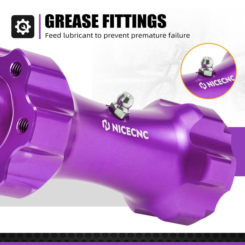 NICECNC For Surron Light Bee X Light Bee S Aluminum Middle Drive Axis For Segway X160 X260 Electric Dirt Bike 2023 2024 2025
