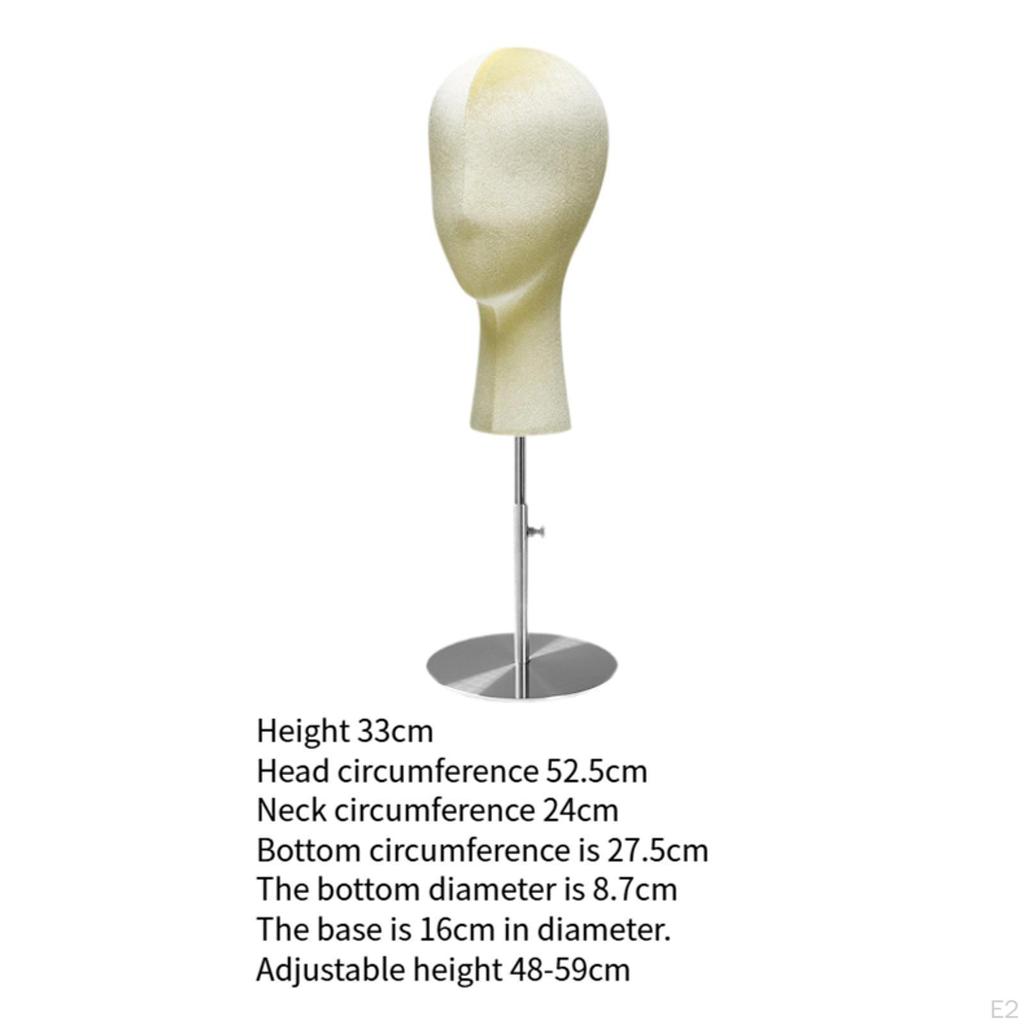 Подставка для шляпы, манекен, регулируемая по высоте, многоцелевая повязка на голову для очков