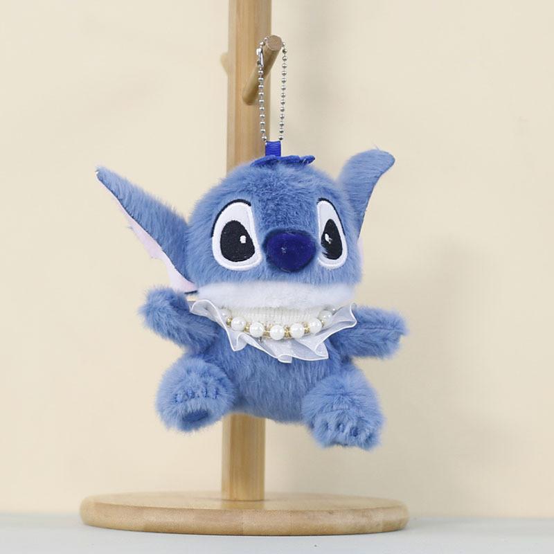 Cute Plush Stitch Necklace Pendant With Soft Cotton For Kids And Teens