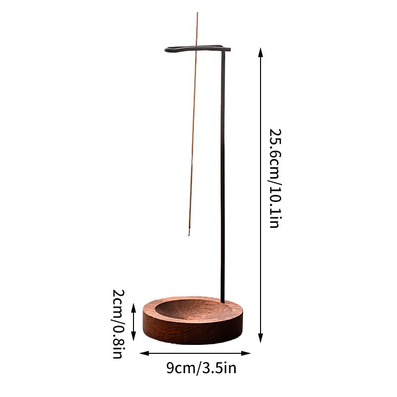 Incense Holder Upside Down Incense Holder Upside Down Wooden Incense Burner Home Line Incense Burner Wooden Base Home Decoration