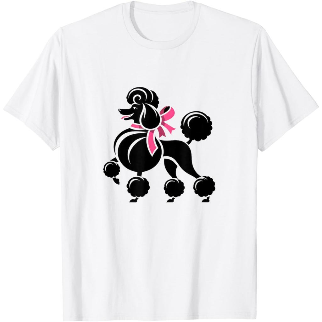 Лучший дизайн стандартного пуделя для мужчин женщин любителей собак пуделей футболки хлопок уличная одежда футболка с коротким рукавом унисекс свободная одежда