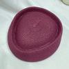 Teardrop Flight Attendant Hat Classic Vintage Sun Hat Women Straw Beret Hat  Wedding Party
