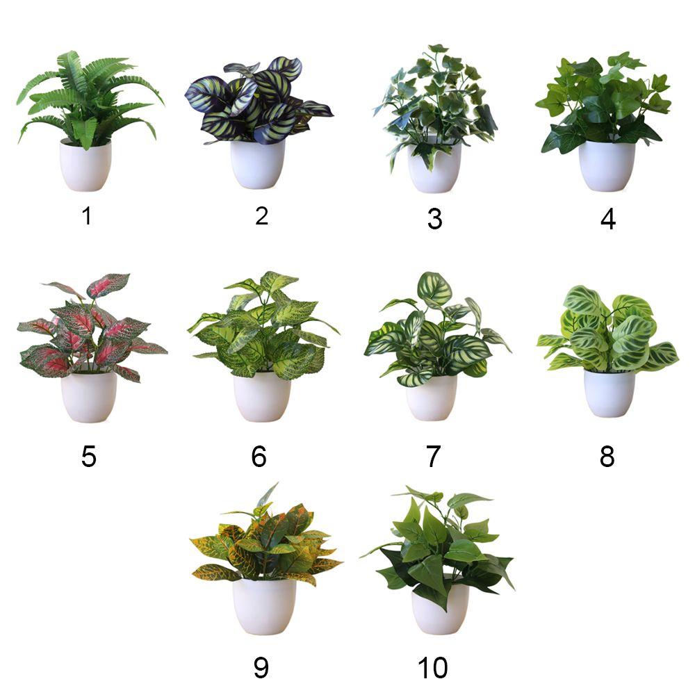 Зеленые Искусственные Растения Бонсай Искусственная Трава Симуляция Зелени Бонсай Реалистичный Горшечный Сциндапсус