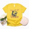 Футболка I'm A Delight Винтажная футболка Possum Футболка First of All I'm A Delight Футболки с коротким рукавом и графикой Смешная женская футболка
