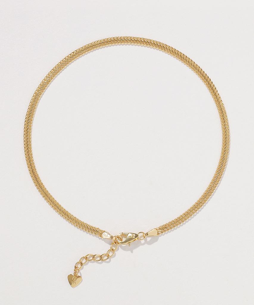 Mcel 14K Berlinstream Chain Anklet
