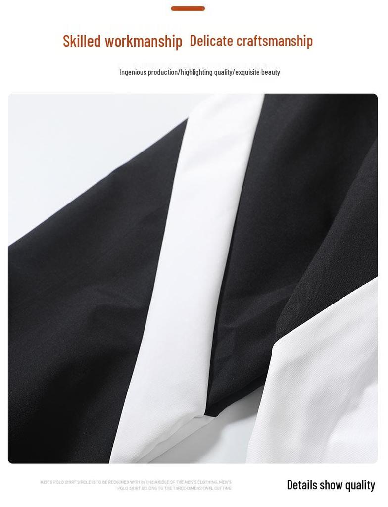 2024 Men's Stand-Up Collar Jacket - Casual Spring/Autumn Outerwear for Young Men