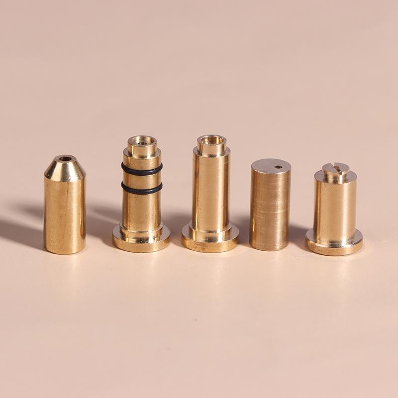 1Pc Reusable Brass Nozzle Head Refill Butane Gas Adapter Inflatable Head For Various Lighter Brands Filling