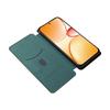 Чехол для Realme C85 Pro 4G с текстурой углеродного волокна, ударопрочный чехол из ПУ-кожи