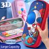 Double-layer Pen Box 3D Pen Bag Portable Stationery Organizer  Girls Boys