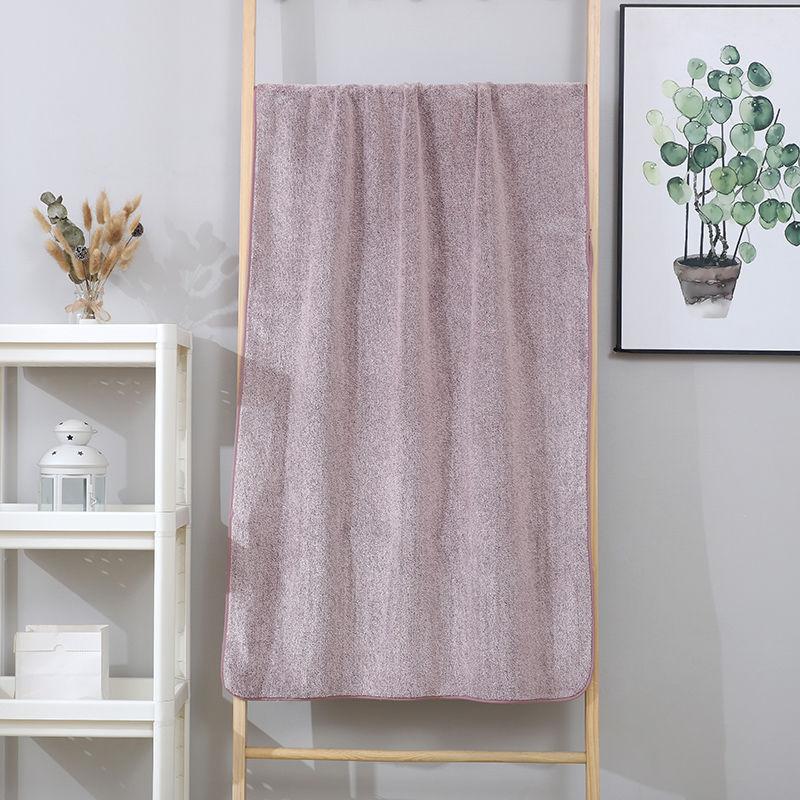 Банное полотенце, антибактериальное, домашнее, мягкое, впитывающее, быстросохнущее, утолщающее, для взрослых, набор мягких банных полотенец из микрофибры