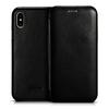 IPhone XR XS Max Leather Flip Case Business Protective Cover Curved Screen