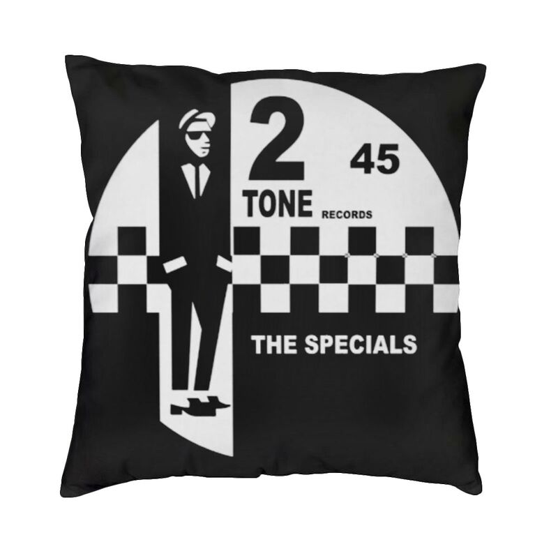 Modern Reggae Pop Music Ska Sofa Cushion Cover Velvet Throw Pillow Case Home Decor Pillowcase