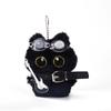 Creative Plush Little Black Cat Pendant Cute  Cat Keychain Exquisite Backpack Decoration Accessories Birthday Gifts