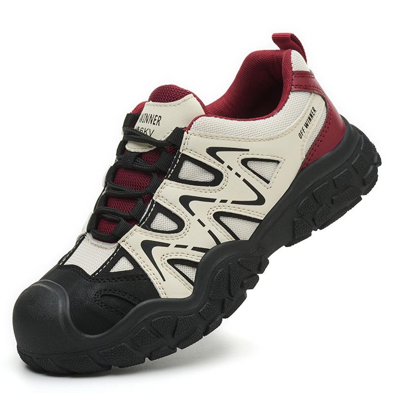 Unisex Lightweight Safety Shoes: Anti-Smash, Anti-Puncture, Insulation, Breathable, Odor-Resistant Protection for Cross-Border Labor.