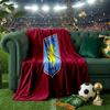 Aston Villa Crest Design Throws Blanket Flannel Blankets Plush for Couch Bed Gifts for Men Women Travel picnic blanket Christmas fan gifts