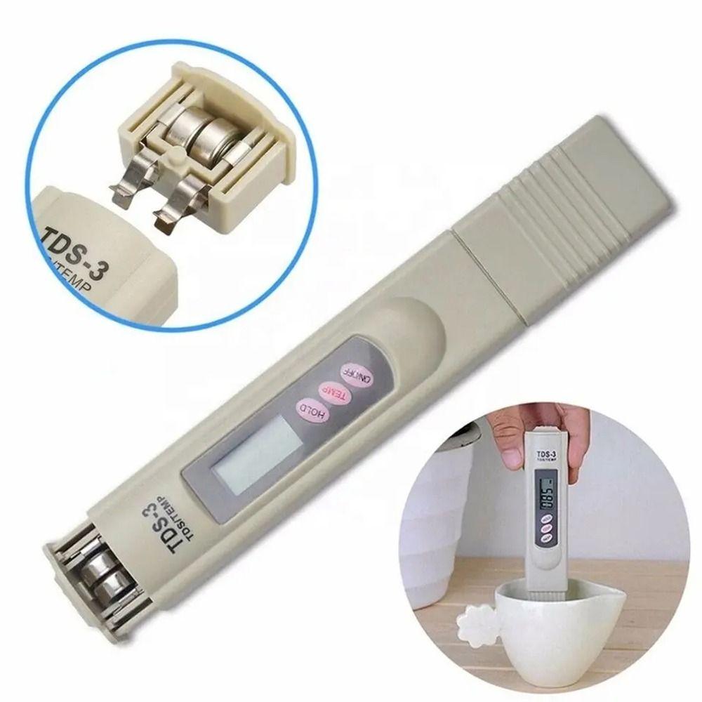 2 in 1 Digital TDS Meter Large Backlit Screen Water Testing Instruments Drinking Water
