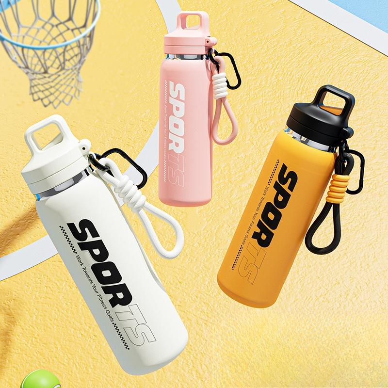 Insulated Cup Outdoor Cycling Sports Water Bottle Portable Handheld Car Cup