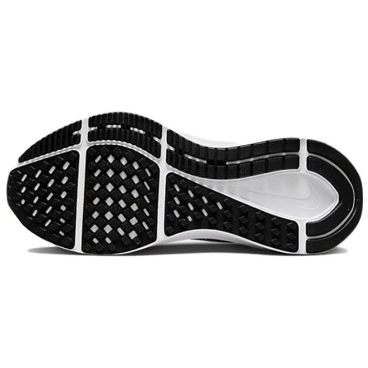 Nike Air Zoom Structure 25 Черно-белые женские кроссовки темно-дымчато-серые DJ7884-001