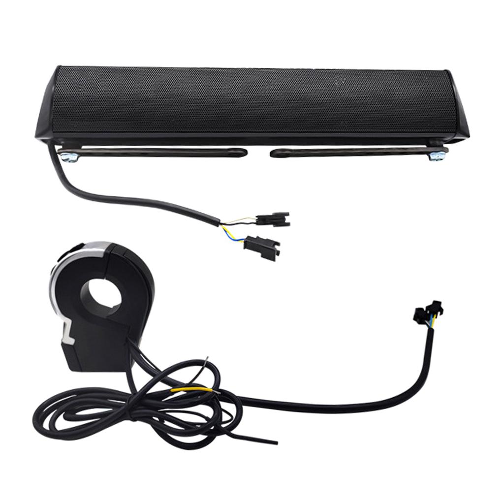 Waterproof Bluetooth-compatible Motorcycle Stereo Speakers Handlebar Mount MP3 Music Player Audio Amplifier Scooter Bike
