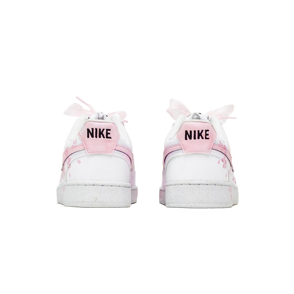 Nike Court Vision 1 Low top Skateboard Shoes Unisex Pink White DH2987-101(Team1171--)