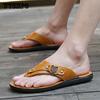 Fashion Outdoor Beach Shoes Slippers Simple Pinch Flip Flops Men's Sandals Handmade Shoes