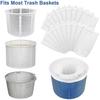 20 Pack Pool Skimmer Socks, Reusable And Super Elastic Skimmer Socks
