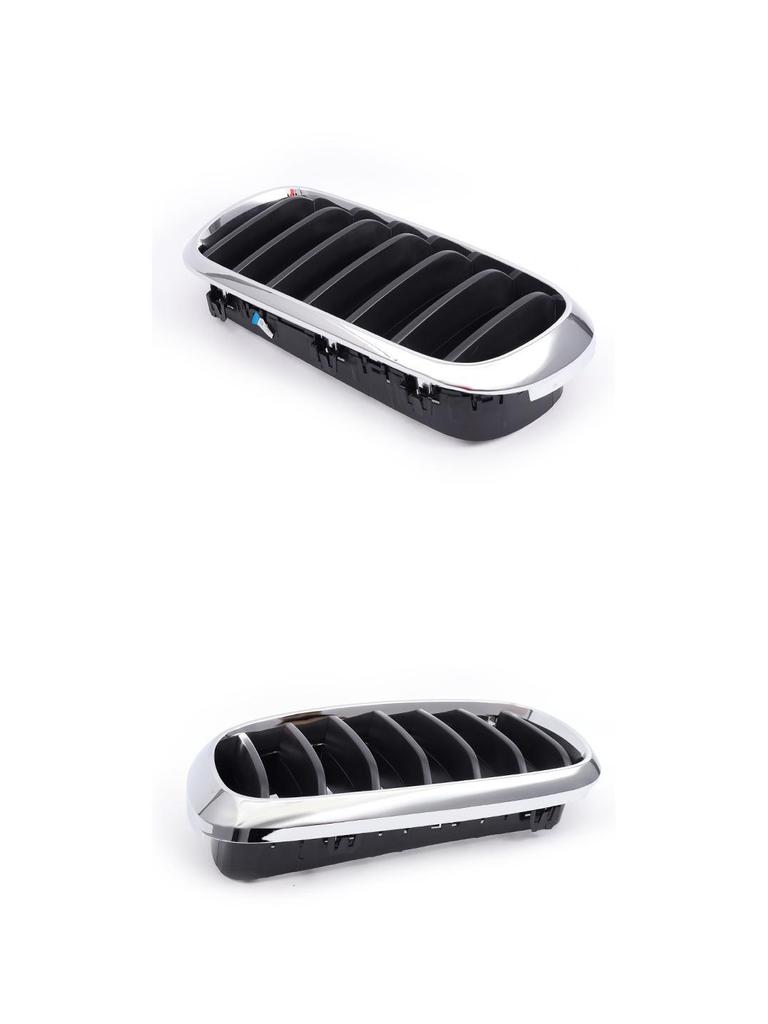 Решетка радиатора для BMW - Полухромированная внешняя, черная внутренняя (Деталь 51137294485)