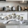 Elegant Owl Figurine Home Decor Sculpture for Desk Or Shelf