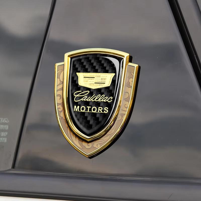 Боковой знак на стекло автомобиля для Cadillac Seville XT4 CT4 CT5 SLR CTS DTS ATS Escalade Внешние аксессуары Наклейка из углеродного волокна
