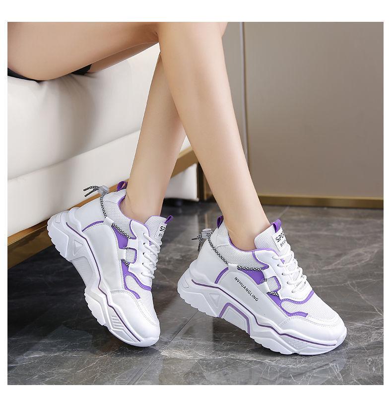 Dad shoes spring and autumn new casual platform ins trendy thin student breathable sports shoes