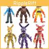 Яркие 6 шт. Fnaf Пять ночей у Фредди Светящиеся фигурки для детей