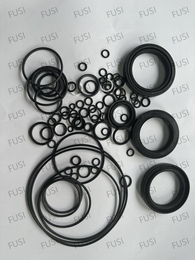 Комплект уплотнений для экскаваторов ZAX270(1.Стрела2.Рукоять3.Ковш4.Гидравлический насос5.Распределительный клапан6.Поворотное соединение7.Регулировочный цилиндр8.Поворот9.Мотор хода10.Рычаг)