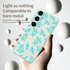 For Samsung Galaxy S25 FE Case Tortoise Pattern Printing Straight Edge TPU Phone Back Cover