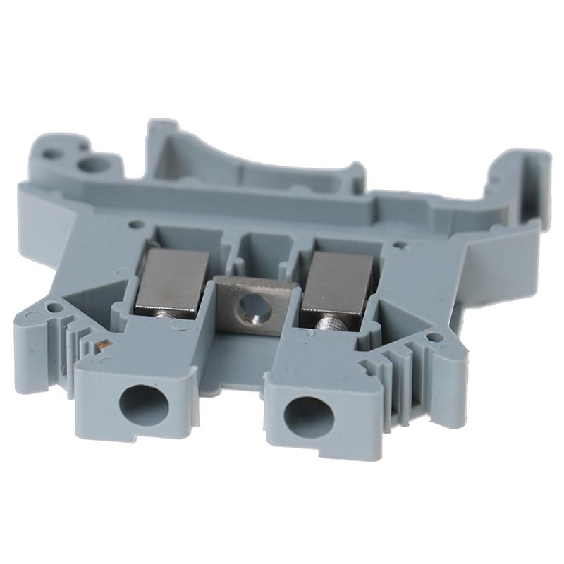 10 шт. Клеммная колодка для монтажа на DIN-рейку, универсальная, для панельного монтажа, Uk 2.5B, 32A, винтовое соединение