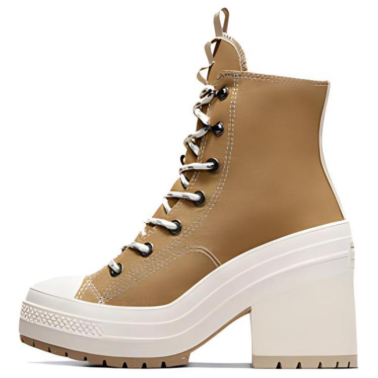 Converse Chuck 70 De Luxe Heel High Utility - Trek Tan Women Sneakers Nutty-Granola Egret A06437C