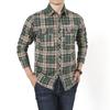 Spring and Autumn Men's Plaid Long Sleeve Shirt Men's Casual Cotton Outdoor Shirt Cotton