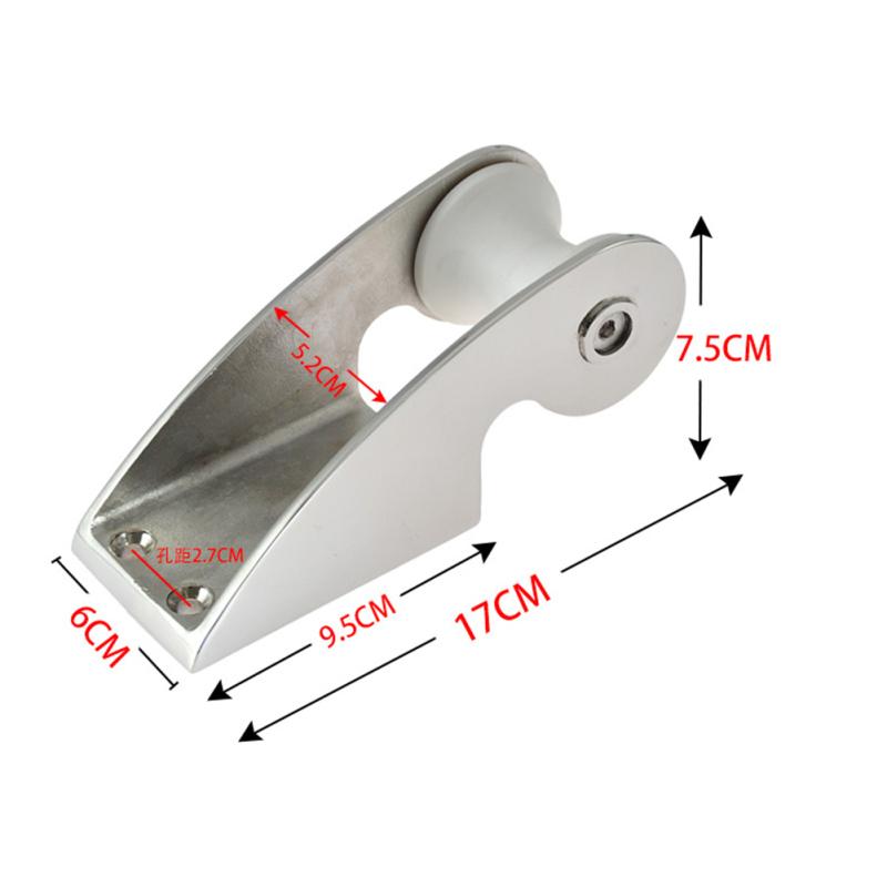 Горячая, нержавеющая сталь 316, носовой якорь-роликовый держатель, литье, роликовое колесо для морской лодки, яхты, оборудование