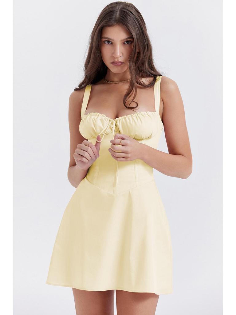 2026 Элегантное французское летнее платье-слинг высокого класса для женщин