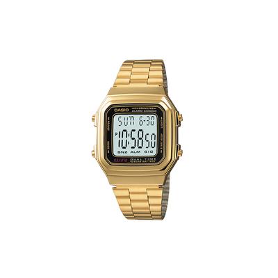 Серия CASIO YOUTH - Металлическая серия Маленький Квадрат Классический Ретро Маленький Квадрат Модный Бизнес-Тренд Повседневный Универсальный Движение Shi Ying A178WGA-1ADF