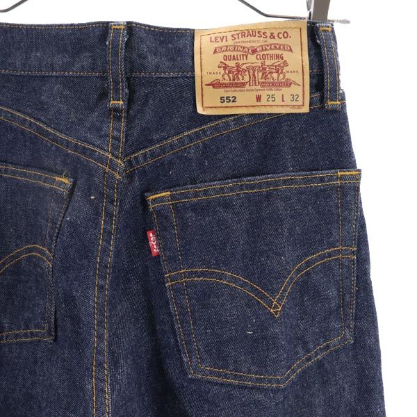Levi's 552 Прямые джинсы W25 Темно-синие джинсы Женские Б/у