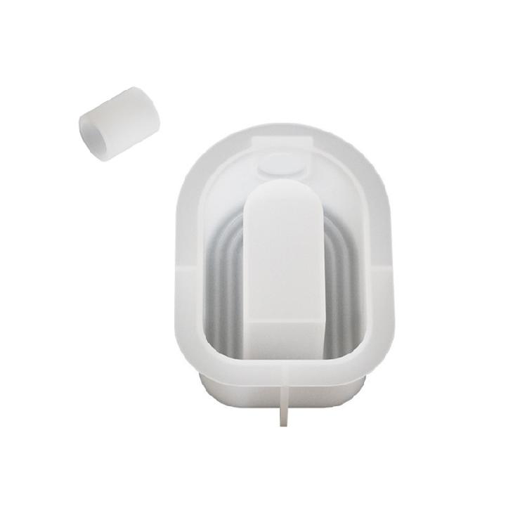 Silicone Resin Molds Charm Heart Small Vases Moulds Home Decors Craft Mold Making Small Vase Perfect for Plant Lovers