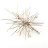 30 Pcs Snowflake Wire Metal Wire Snowflake Forms 8-Petal Snowflake Beading Wire for DIY Beaded Snowflakes Christmas Decor