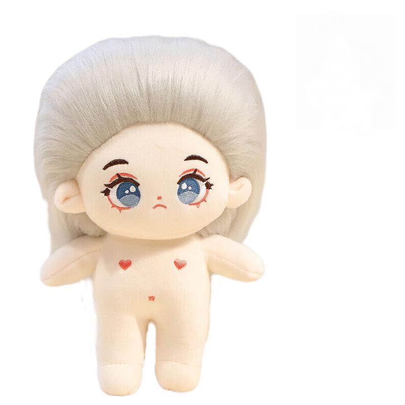 Плюшевая игрушка, резинка для волос, хлопковая кукла для девочки, 23 см