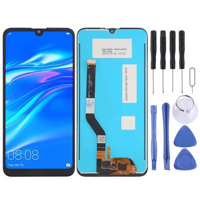 OEM ЖК-экран для Huawei Y7 (2019) с дигитайзером в полной сборке(черный)